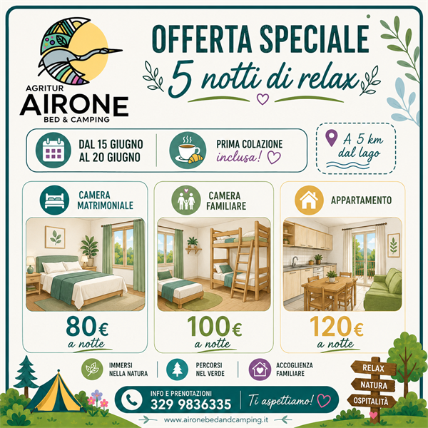 SUPER OFFERTA 5 NOTTI